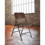 Blue Metal Stackable Folding Chair (Set of 4) - Image 2