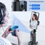 Phone Stabilizer with Smart Facial Tracking and Removable Fill Light - KJY-P02S with Light - Image 2