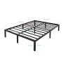 yookare 14" 3500Lbs Heavy Duty Metal Foundation Bed Frame,Queen - Image 3