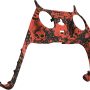eXtremeRate Demons and Monsters Decorative Trim Shell Compatible with ps5 Controller, Soft Touch DIY Replacement Clip Shell, Custom Plates Cover Compatible with ps5 Controller with Accent Rings - Image 2