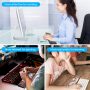 ZIYOU LANG Keyboard Wrist Rest with Ergonomic Memory Foam & PU Wrist Support for Easy Typing & Pain Relief, Anti-Slip Rubber Base 80% 87KeysTKL Size 14.09 x 2.75 in, 0.59 inch (15mm) Height - Image 6
