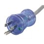 AC Connectors 15 ft. 13 Amp 16/3 Medical Grade Power Cord with Locking IEC C13 - Image 3