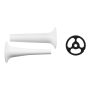KitchenAid - Sausage Stuffer Kit - KSMSSA - White - Image 2