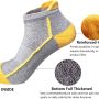 J.WMEET Mens Low Cut Ankle Athletic Socks Cotton Mesh Cushioned Running Ventilation Sports Tab Socks 5Pack - Image 4