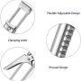 Adjustable Stainless Steel Opener Manual Bottle Can Jar Lid Gripper Kitchen Tool - Image 3