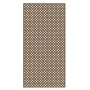 4 ft. x 8 ft. Brazilian Walnut Privacy Diamond Vinyl Lattice Panel - Framed - Image 1