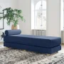 Kaylena Convertible Daybed - Fold Out Sleeper with Queen Size Memory Foam Mattress & Pillows - Image 6