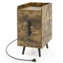 Nightstand Side Tables with 2 Drawers and 2 USB Ports - Image 4