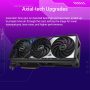 ASUS - ROG Strix NVIDIA GeForce RTX 5070 Ti OC Edition 16GB GDDR7 PCI Express 5.0 Graphics Card - Black - Image 2