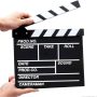 Director Movie Clapper Board Video Clapboard Film Slate Vintage Black - Image 3