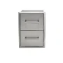 Coyote Outdoor Living - 16" Double Drawer Cabinet - Stainless Steel - Image 2