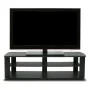 Furinno Nelly Wood Entertainment Center TV Stand for TV up to 50" in Dark Brown - Image 3
