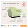 Keet Fabric Slat Back Rocking Chair, Multiple Colors - Image 5