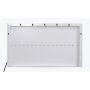 25 in. x 13 in. 16 Capacity Tablet Wall Charging Box in Gray - Image 4