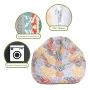Majestic Home Goods Small Bean Bag Blooms Citrus - Image 6
