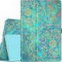Fintie Folio Case for iPad 6th / 5th Generation (2018/2017), iPad Air 2 / Air 1 (9.7 Inch) - [Corner Protection] Premium Vegan Leather Stand Cover, Shades of Blue - Image 1