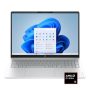 HP - OmniBook 3 16" 2K Touchscreen Laptop - AMD Ryzen 5 40 (2025) - 8GB Memory - 256GB SSD - Glacier Silver - Image 1