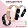 Strap for Xiaomi Mi Band 5 Mi Band 6 Breathable Replacement Strap for Band 4/Mi Band 3 Smartwatch Straps Wristband Bracelet for Women Men - Image 2