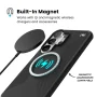 Speck - Presidio2 Grip Case with Magnet for Samsung Galaxy S26 and S25 Ultra - Black/Slate Grey/White - Image 2