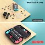 Switch Accessories Bundle - Switch 10 in 1 Starter Kit Include Switch Carrying Case/Switch Console Protective Cover Case/TPU J-Con Cover Case/2 Packs Tempered Glass Screen Protector/6PCS Thumb Caps - Image 5