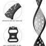 Gleiven Compatible with Apple Watch Band 38mm 40mm 41mm 42mm 44mm 45mm,Breathable Soft Silicone Sport Replacement Strap Women Men For iWatch Series 7/6/5/4/3/2/1/SE - Image 4