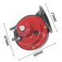 12V Super Loud Train Horns 300DB Waterproof Automotive Loudspeaker Universal Car Motorcycle Truck Boat Electric Sound Signal - Image 6