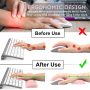 iFine Upgrade Cleanable PU Leather Keyboard Wrist Rest Pad & Mouse Wrist Cushion Support for School, Office, Home, Computer, Laptop, Mac, Waterproof Lightweight Comfortable Pain Relief Typing -Pink - Image 4