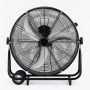 30 in. 3 Fan Speeds Floor Fan Drum Fan in Black - Image 1