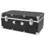 Seward Basic 32 in. x 13.25 in. x 17.75 in. Trunk, Black - Image 1