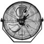 18 in. 3-Speed High Velocity Black Indoor Wall Mount Fan - Image 1
