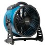 13 in. 1560 CFM Variable Speed Sealed Brushless DC Motor Air Circulator Utility Fan with Built-in Power Outlets - Image 1