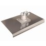 10 in. x 6 in. Stainless Steel All Angle Walking Edger - Image 1