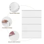 Homfa 4 Drawer White Dresser, Modern Storage Cabinet for Bedroom, Chest of Drawers Wood Organizer for Living Room - Image 4