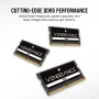 CORSAIR - VENGEANCE 16GB (1x16GB) DDR5 5600MHz C48 SODIMM Laptop Memory - Black - Image 4