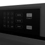 ZLINE - Autograph 30 in. True Convection Single Wall Oven in Black Steel with Gold Helix Handle (WASBZ-30-KG) - Black Stainless Steel - Image 3