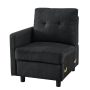 Beige Left Armchair - 1-7 Seat Modular Sectional Sofa Couch Living Room - Image 6