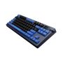 GAMDIAS - HERMES E7 TKL Wired Mechanical Gaming Keyboard with Hot-Swappable Red Switches - Black and Blue - Image 3