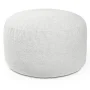 Jaxx Saxx Shearling Faux-Lamb 4 Ft Large Round Bean Bag, Cloud - Image 2