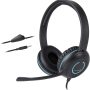 Cyber Acoustics 3.5mm Stereo Headset (AC-5002) with Noise Canceling Microphone for PCs, Tablets, and Cell Phones in The Classroom or Home - Image 2