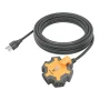 25 ft. 5-Outlet Industrial Heavy-Duty Power Strip for Garage, Workshop - Image 1