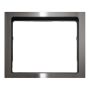 GE Profile - Optional Built-In Trim Kit for Compact Dishwasher PZF560HGWBB - Stainless Steel - Image 1