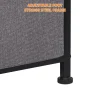 HomGarden Modern 5-Drawer Storage Dresser, Wide Chest Fabric Organizer Furniture Light Gray - Image 5
