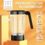 1500W 5-Speed Countertop Blender with 5 Presets and 68oz Tritan Jar - Image 6