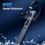 Trucker Wireless Bluetooth Earpiece Headset Dual Mic Earbud Noise Cancelling US - Image 6