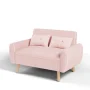 Arlander Upholstered 47.24'' Loveseat - Yellow - Image 6