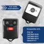 KeylessOption Key Fob Replacement 3-Button for 2005 2006 2007 2008 2009 2010 2011 2012 2013 2014 2015 Ford F150 Explorer Ranger Mustang Lincoln Mazda Mercury Keyless Entry Remote Car Control - 2 Pack - Image 5