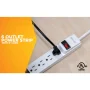 8 ft. 6-Outlet Power Strip with Power Light Indicator - Image 4
