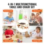 SKYSHALO Kids 3-Piece Activity Table and Chair Set - Image 5