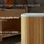 The Windmill Air Purifier Max, Smart 3-in-1, Ultra-Quiet, Medical Grade HEPA, Large Rooms up to 1950 Sq Ft - White - Image 4