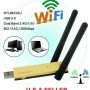 USB 3.0 1200Mbps Long Range AC1200 Dual Band 5GHz Wireless WiFi Adapter Antennas - Image 2
